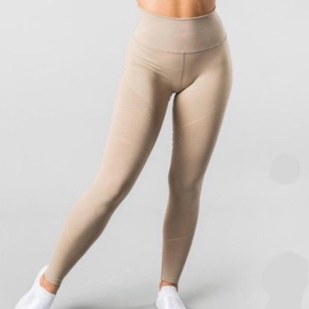Tan Alphalete Leggings